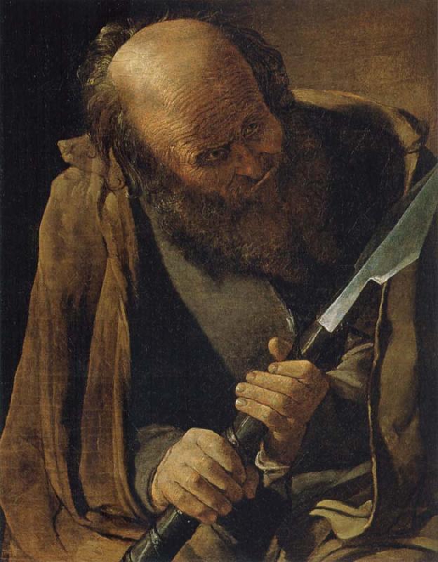 Georges de La Tour The apostle Thomas Germany oil painting art